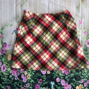 SALE Vintage Festival Garland 70's Style Skirt